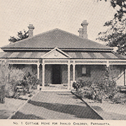 No 1 Cottage Home for Invalid Children, Parramatta